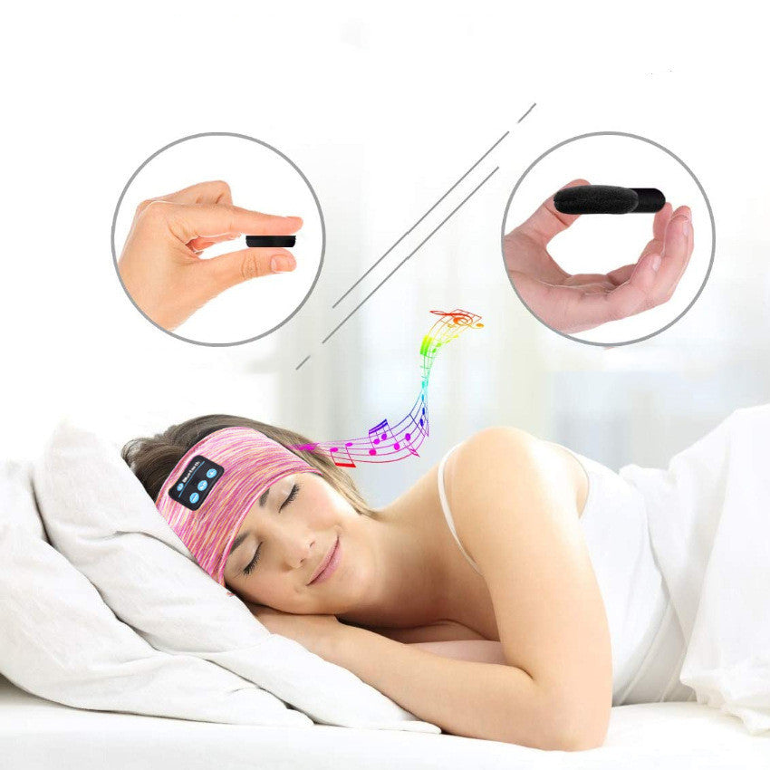 Wireless Eye Mask & Bluetooth Headset Combo Hands-Free Calls