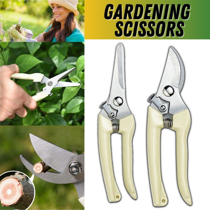 Double the Precision 2-Pack Home Gardening Pruning Shears