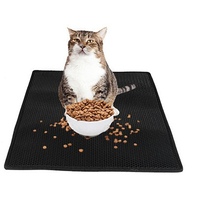 Hassle-Free Cleanup Honeycomb Cat Litter Pad Waterproof Urine-Proof Protection