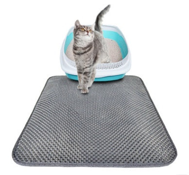 Hassle-Free Cleanup Honeycomb Cat Litter Pad Waterproof Urine-Proof Protection